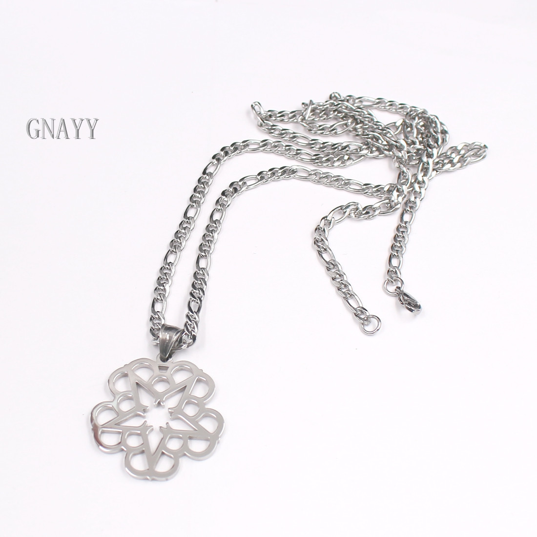 GNAYY Black Veil Brides America Rock Band BVB Letter Pendant Necklace Silver 24′
