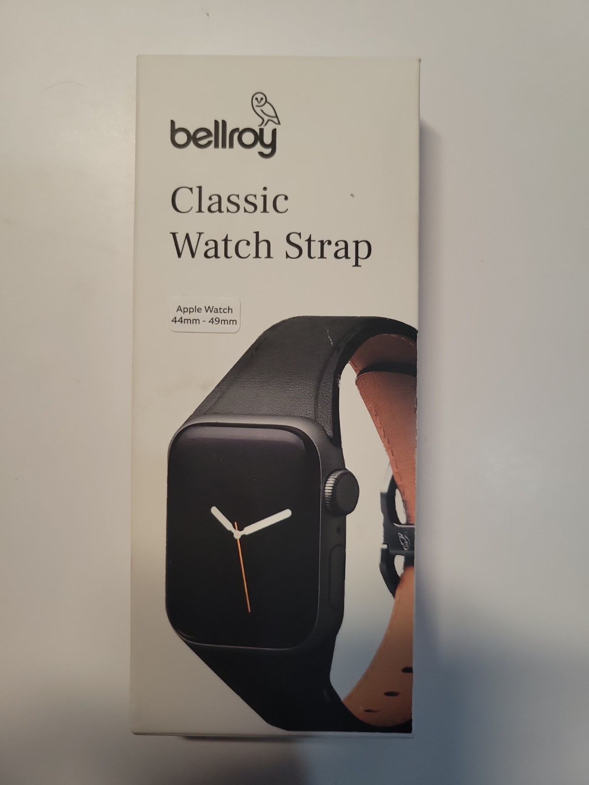 Apple Watch Strap 44-49mm Classic Band Terracotta Bellroy TCWB-BLK 136