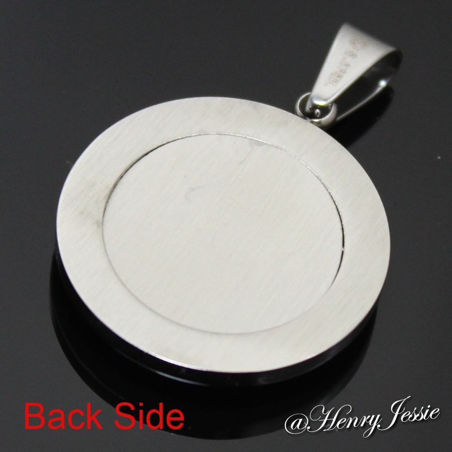 MEN WOMEN Stainless Steel Silver/Gold Plated 12 Zodiac Signs Horoscope Pendant