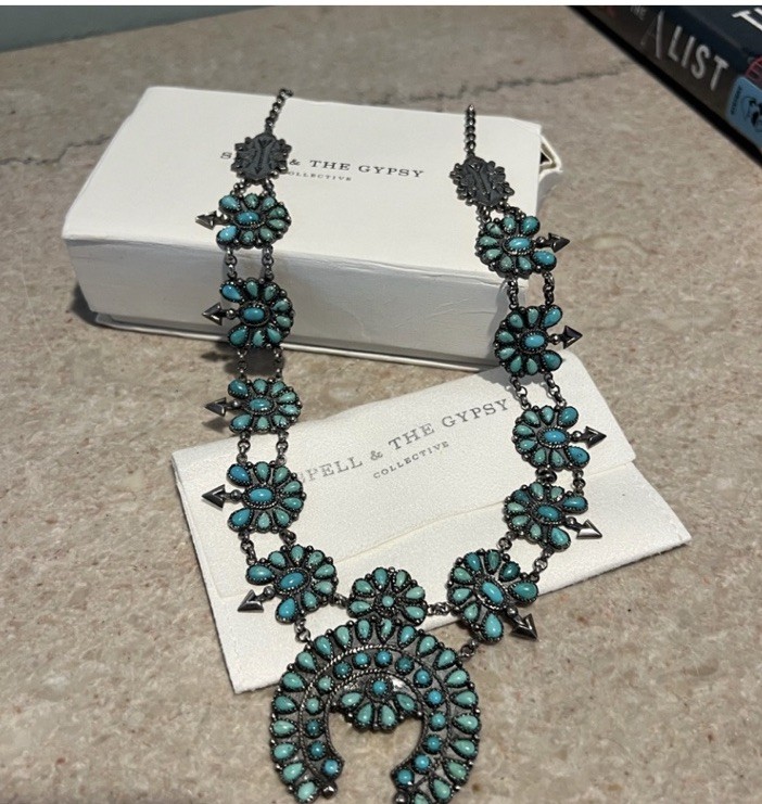 Spell & The Gypsy Vintage Squash Blossom Necklace