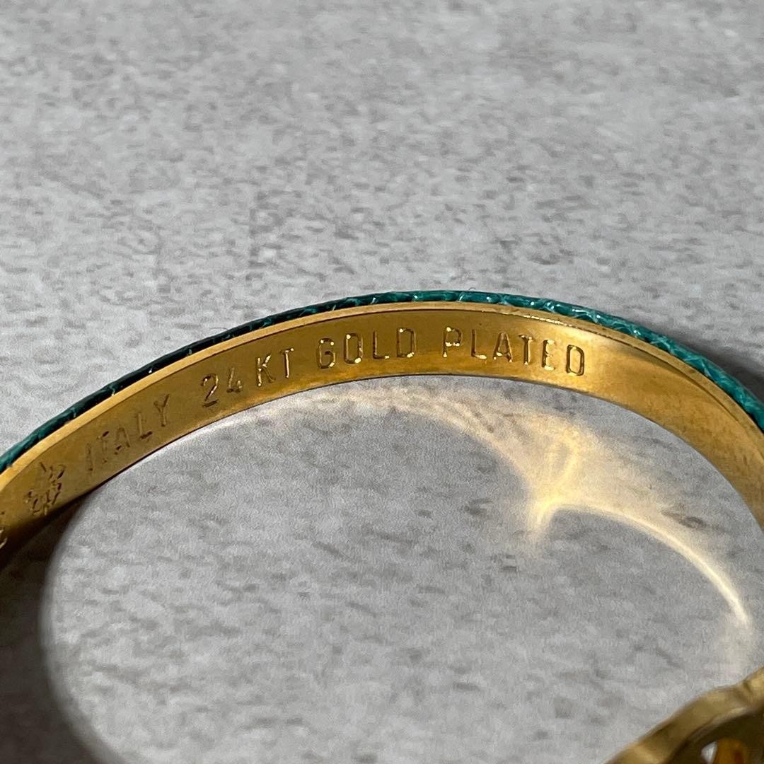 Rare Old Gucci Bracelet Snakeskin Vintage