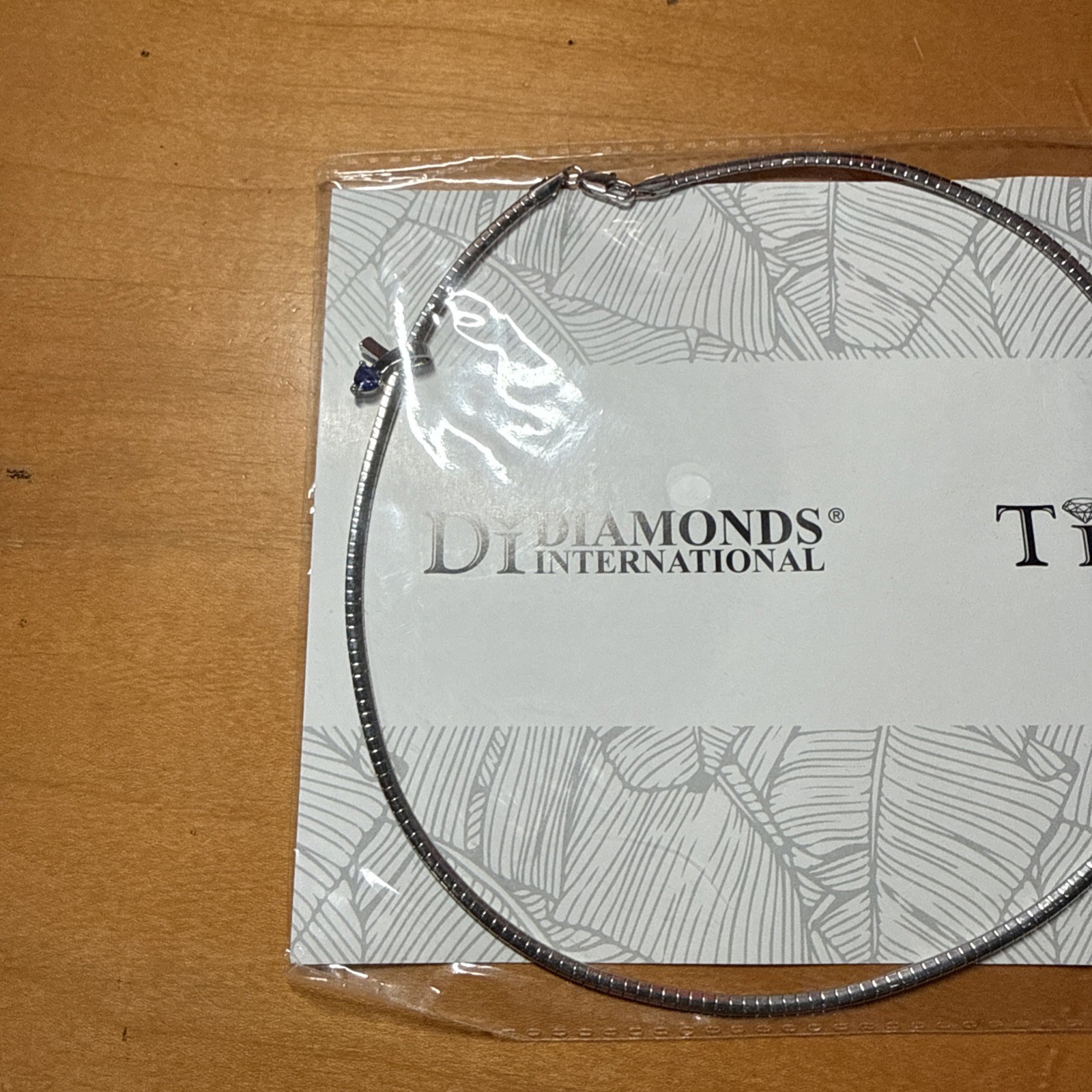Diamonds International Tanzanite International Tanzanite Necklace New Unopened