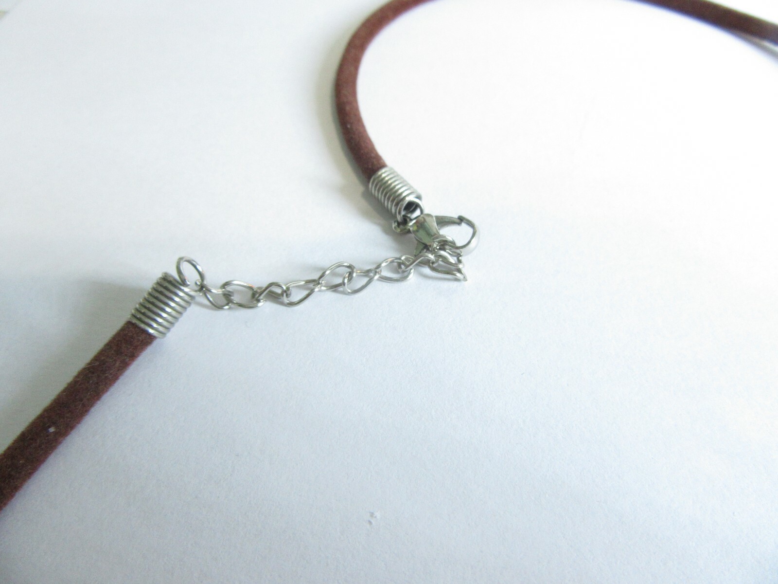 THICK ART GLASS WITH GOLDSTONE HEART PENDANT NECKLACE CONTEMPORARY MODERN