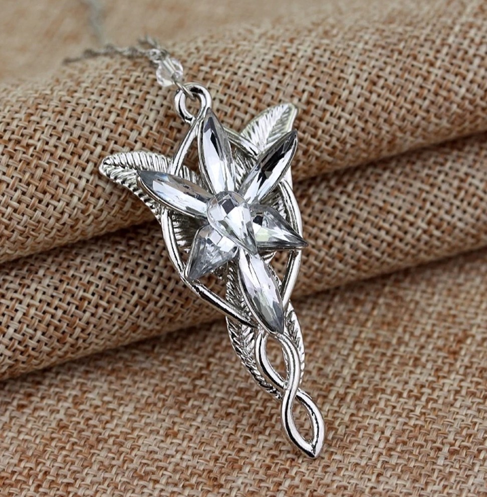 Lord of the Rings Arwen Necklace Pendant EVENSTAR Hobbit LOTR Elven