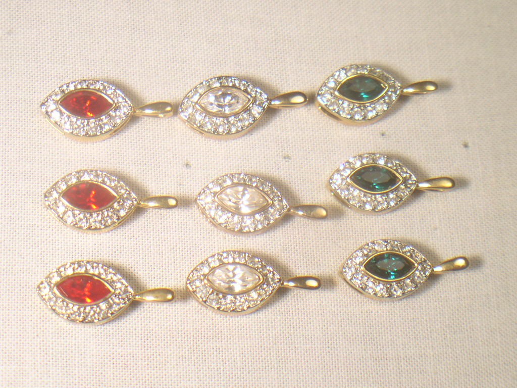 75….Pc’s..LOT. VARIOUS STYLES & SIZES ..PENDANTS DESIGNER VINTAGE CRYSTALS
