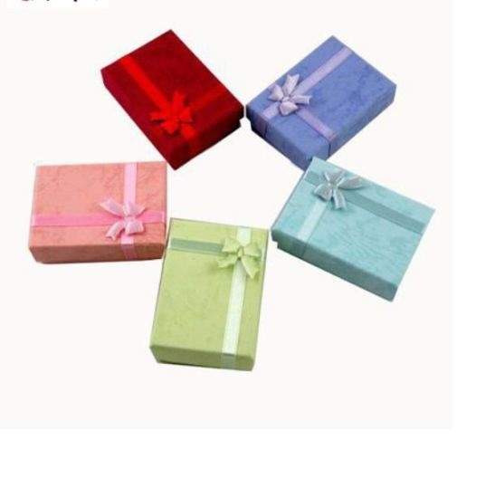 Silver Sakura Cherry Blossom Pendant Necklace Branch Chain Flower Gift Box S5