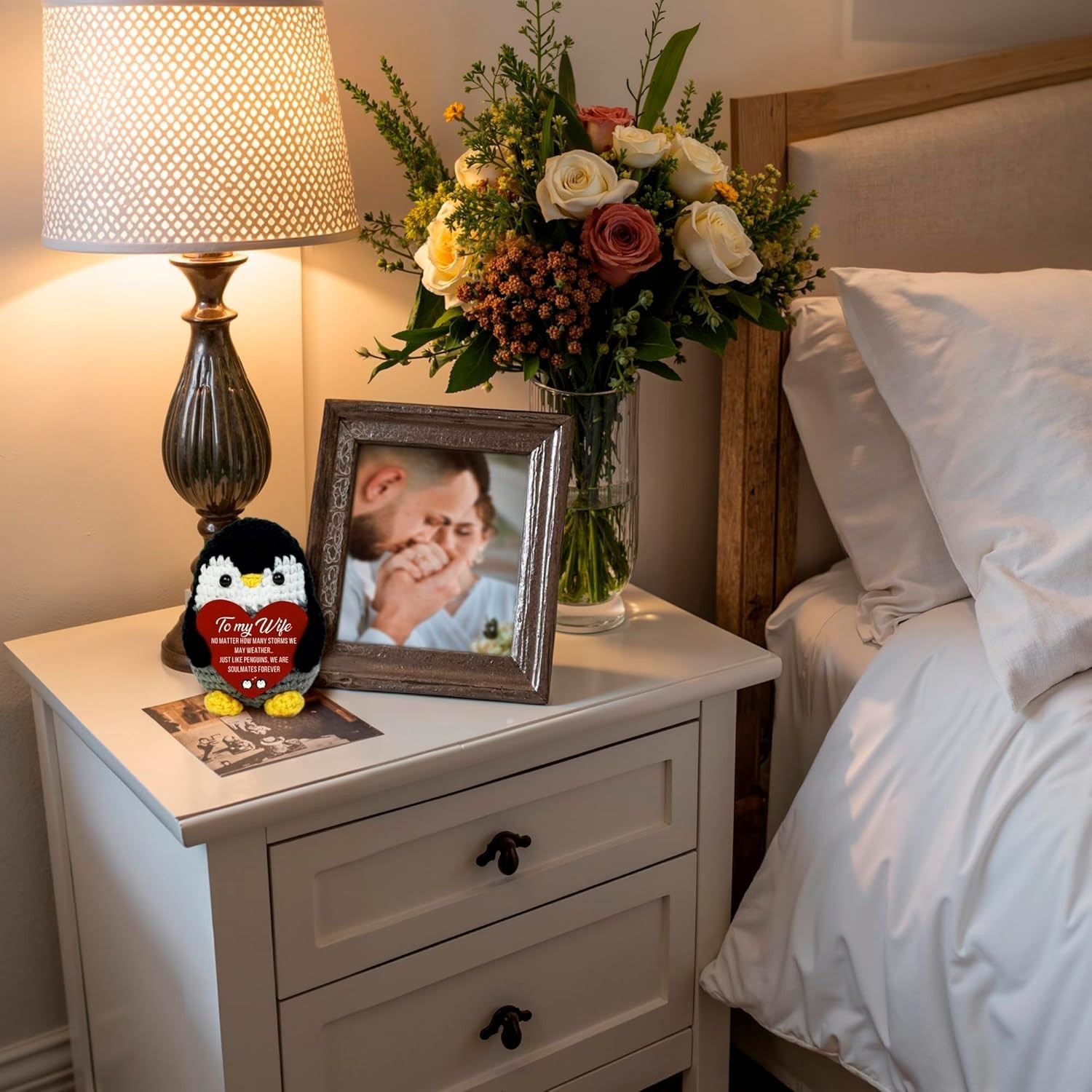 Personalized Penguin of Love – Ideal Keepsake for Anniversary & Valentine’s Day
