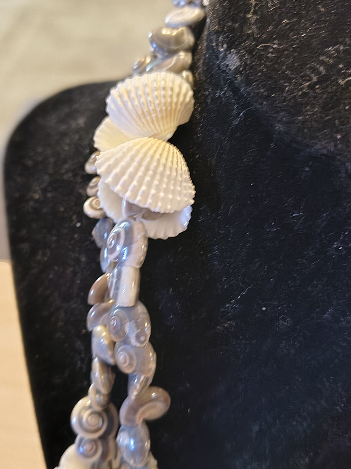 Seashell Long Necklace Great For Summer Fashion Or Anytime You Miss Summer Beach