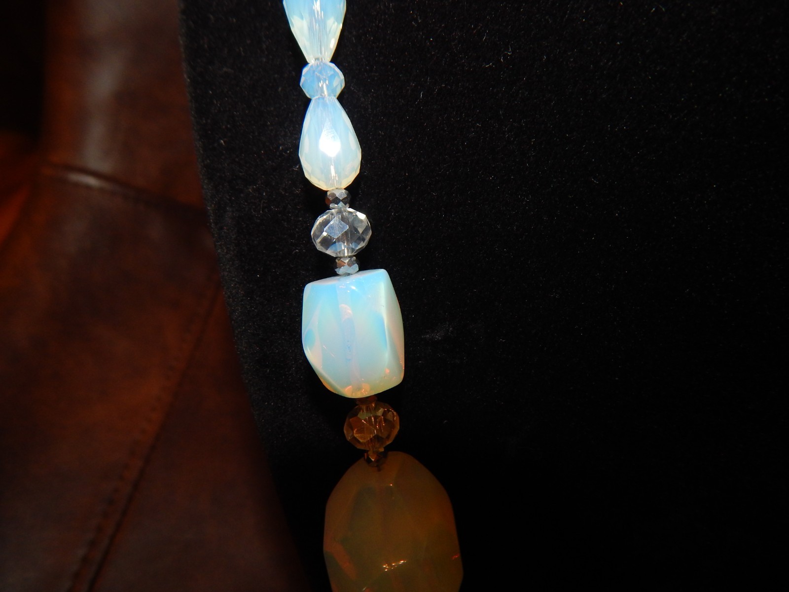opalite necklace womans (H)
