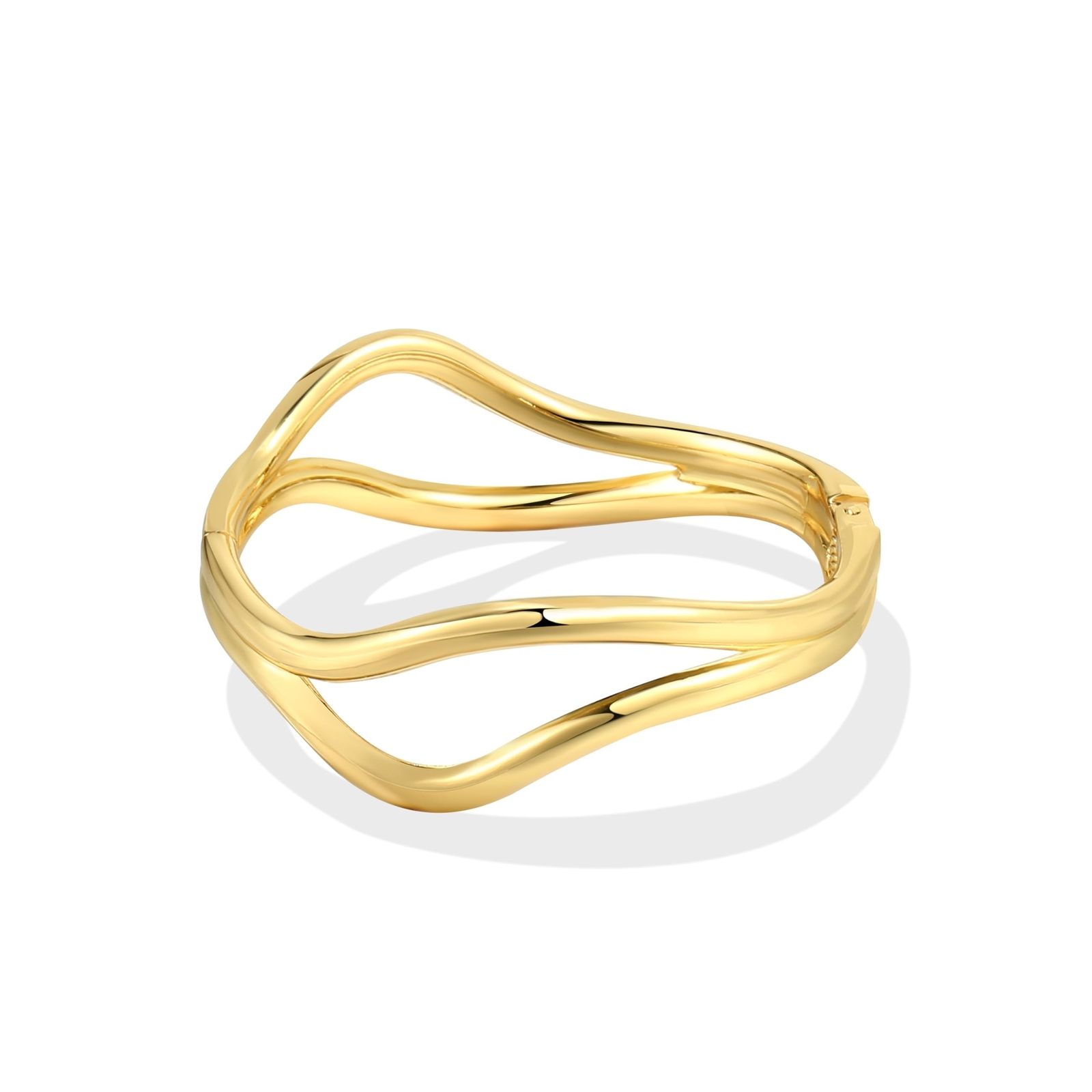 Elegance 11 designs Chunky Gold Bangle Bracelet For Women Trendy Hinged Cuff …