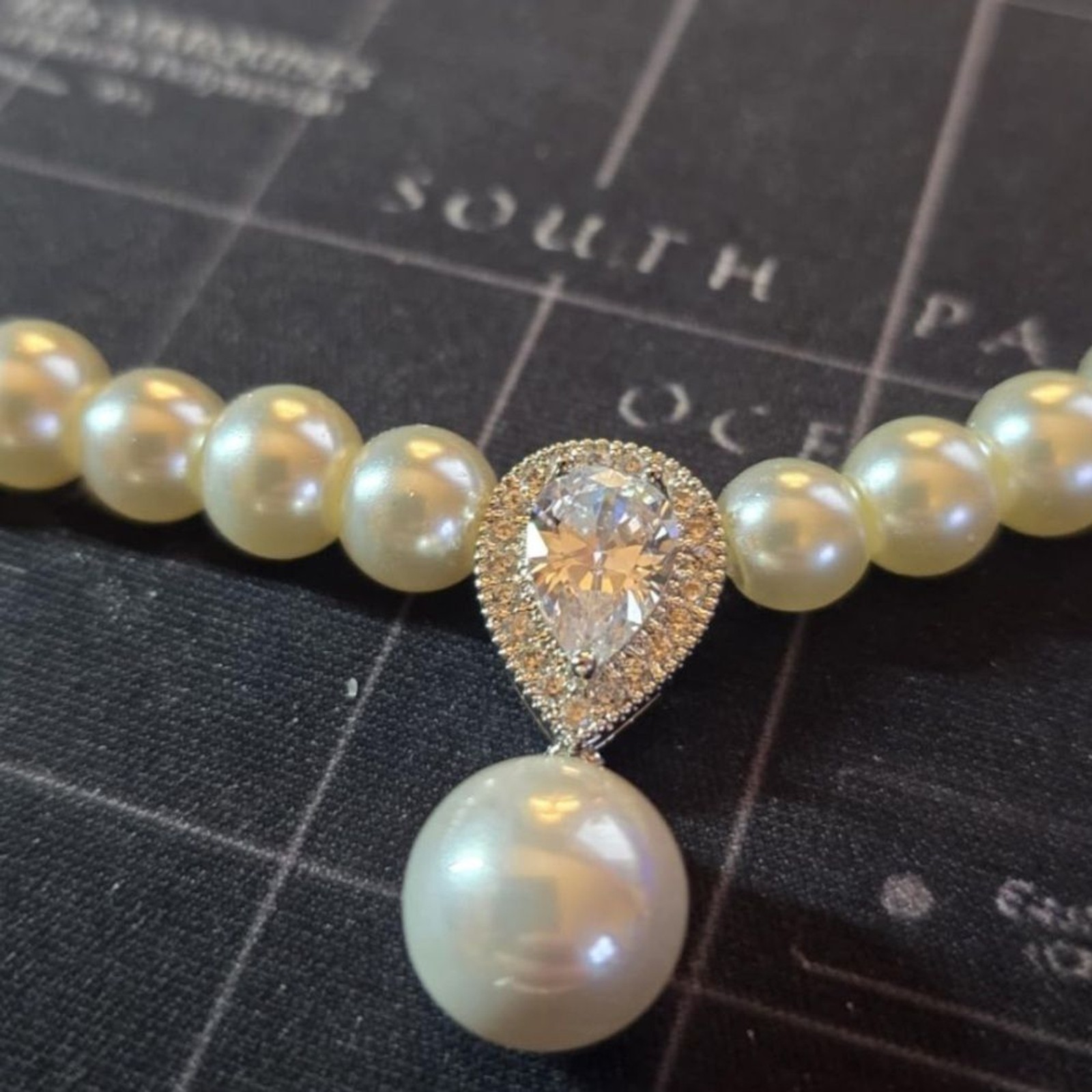 8mm Genuine Freshwater Pearl Necklace 925 Sterling Silver 17-20” Natural Pearls