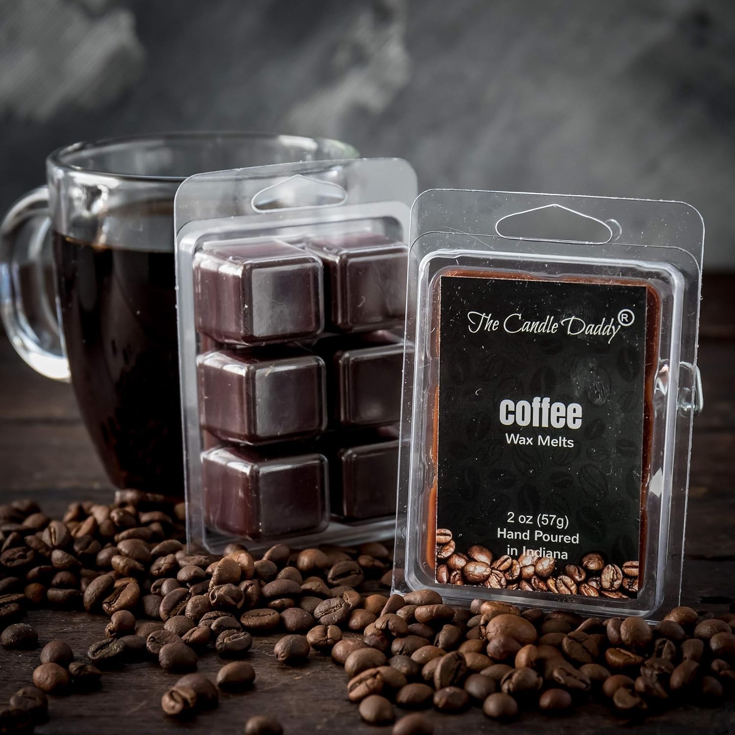 The Candle Daddy Coffee Scented Wax Cubes – Maximum Scent Melts -…