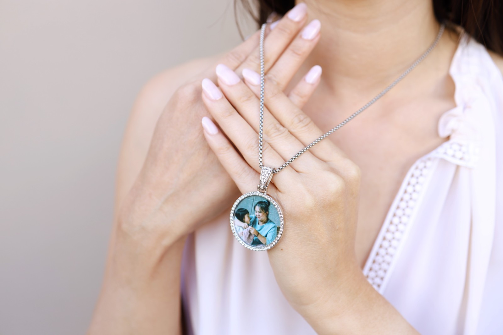 Personalized Picture Necklace, Custom Photo Necklace, Photo Pendant, Photo Jewel