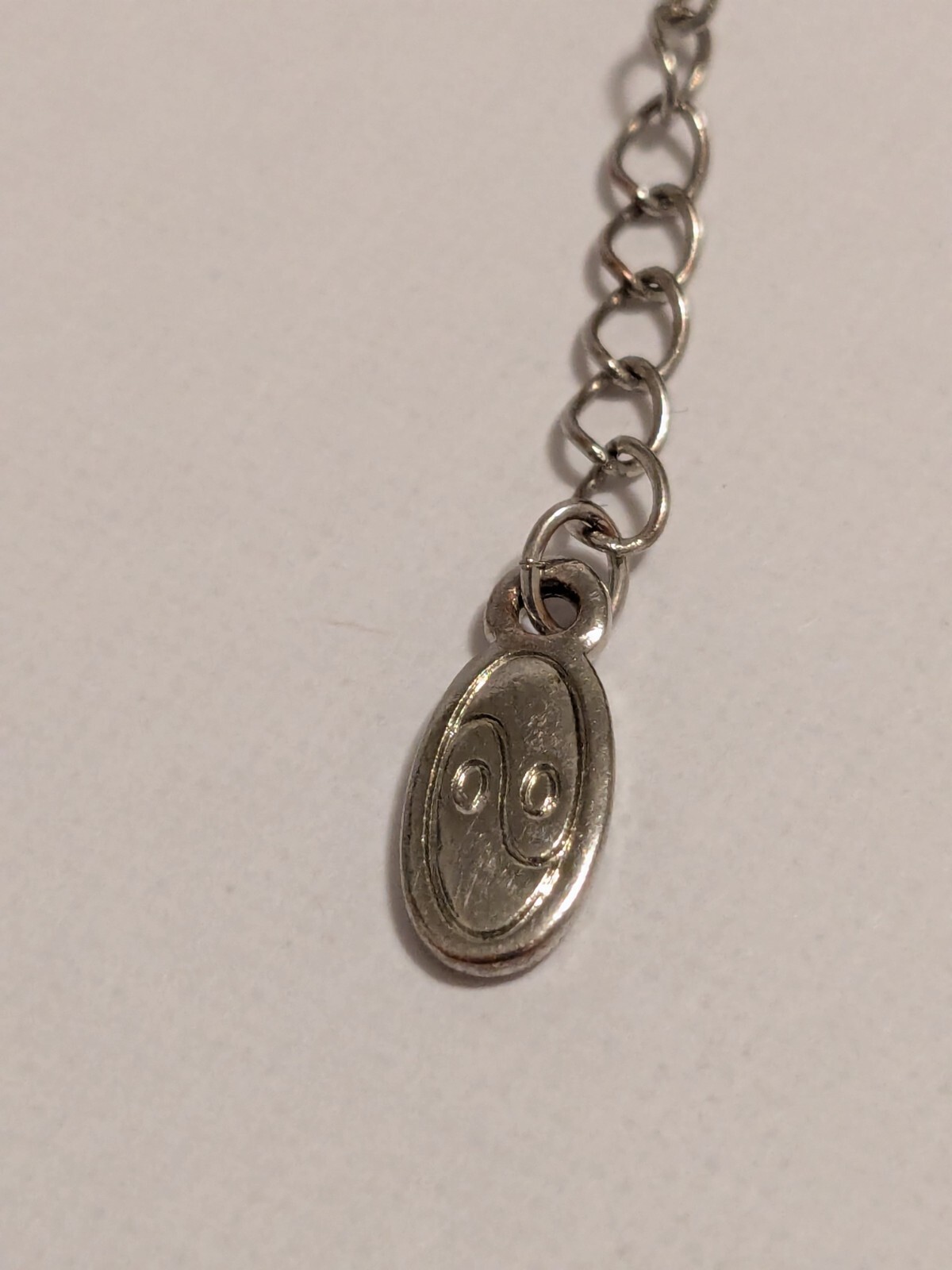 Silver Tone Ball Bead Chain Necklace By Adult Jewels. Minimalist. 15″.