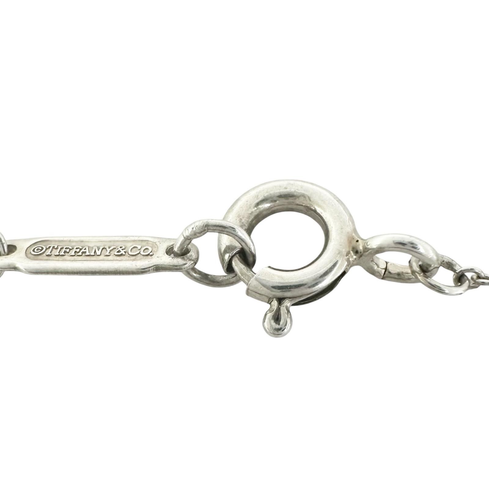 TIFFANY&Co. Circle Pendant Triple Interlocking Necklace Silver925/metal Women