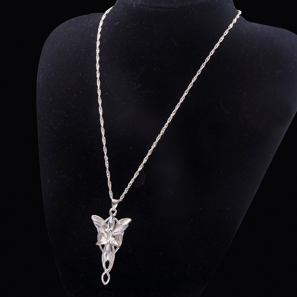 Arwen Evenstar Necklace – Lord of the Rings Pendant Jewelry for Women