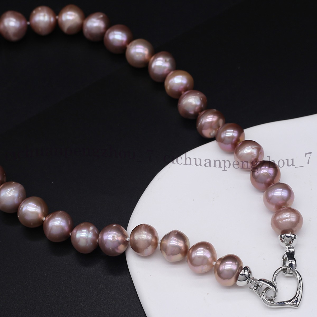 Huge 12-14mm Pink Genuine Natural South Sea Baroque Pearl Necklace 14-36”