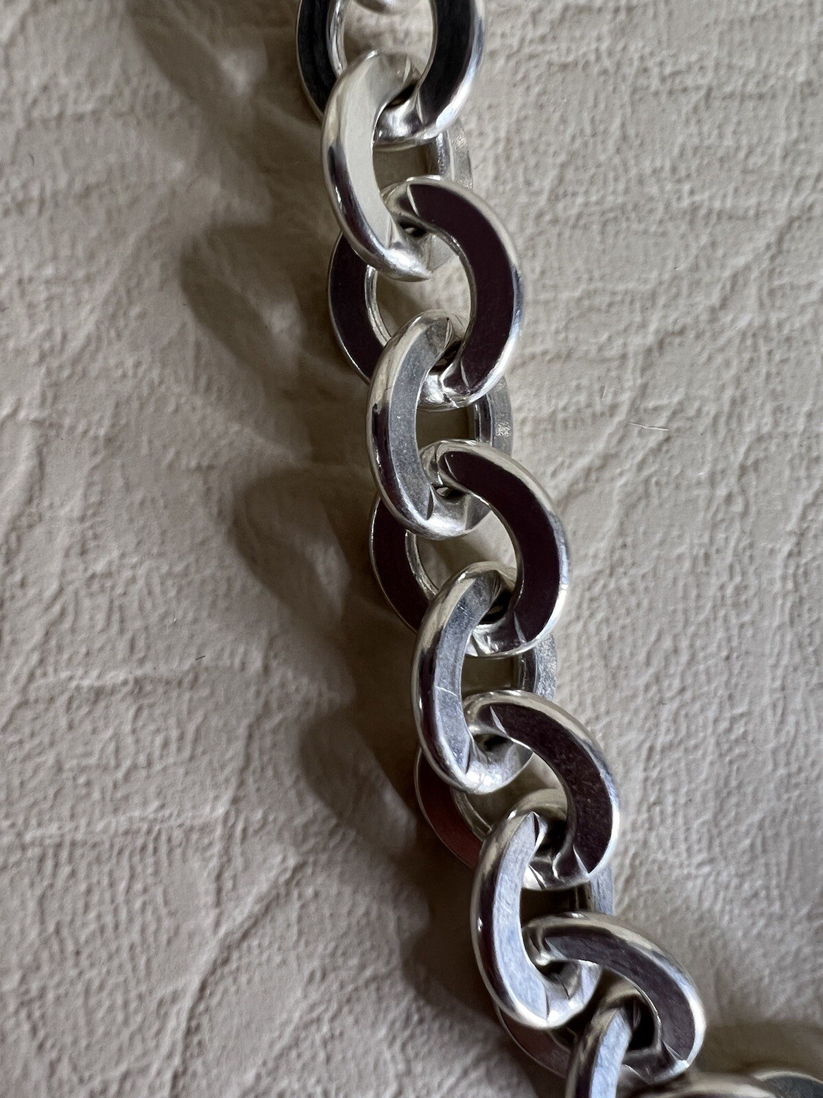 10mm Thick 18” ROLO Chain 925 Sterling Silver 71.6g
