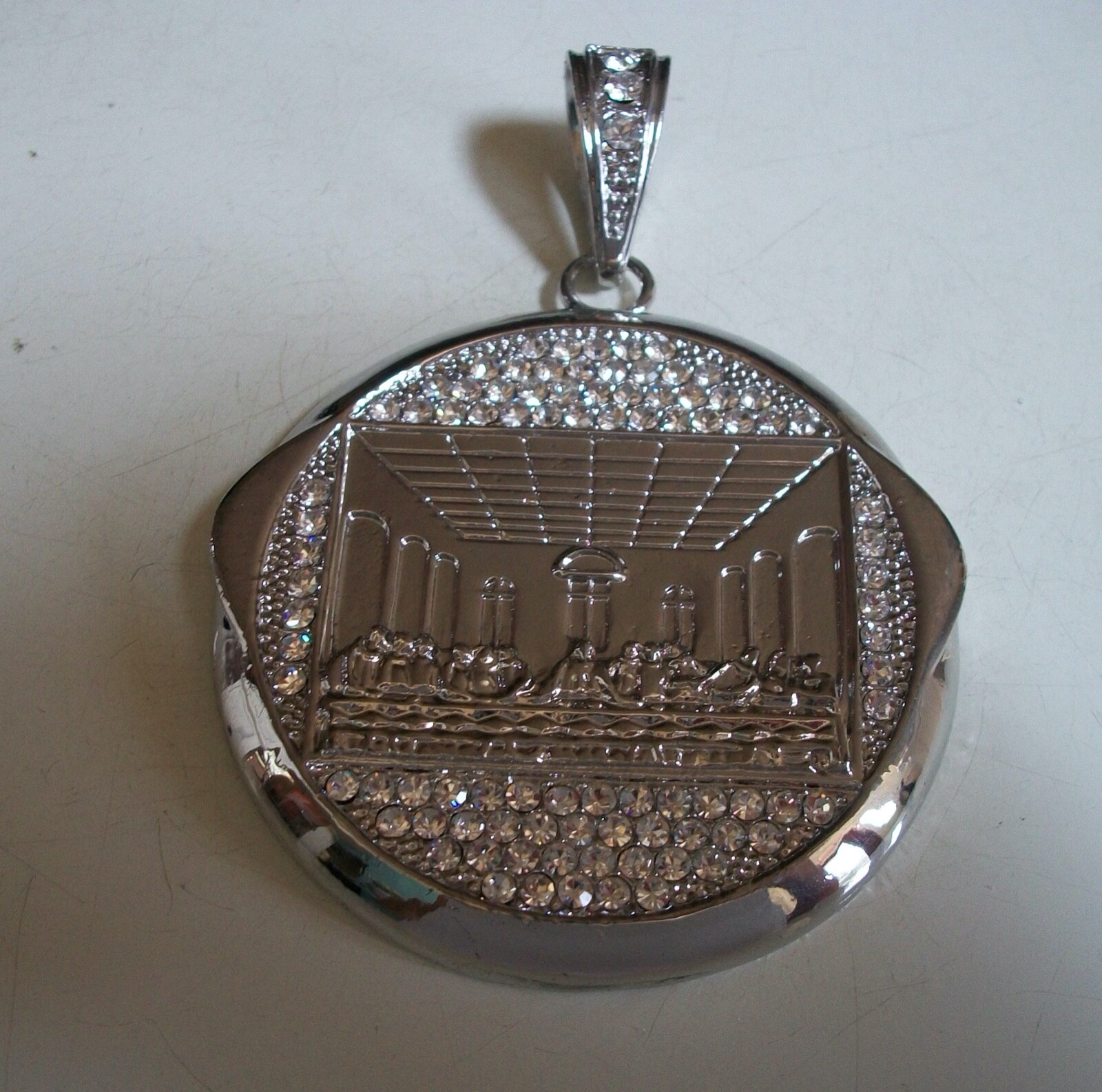 Men’s Rose Gold, Gold & Silver Finish Last Supper Fashion Hip Hop Charm