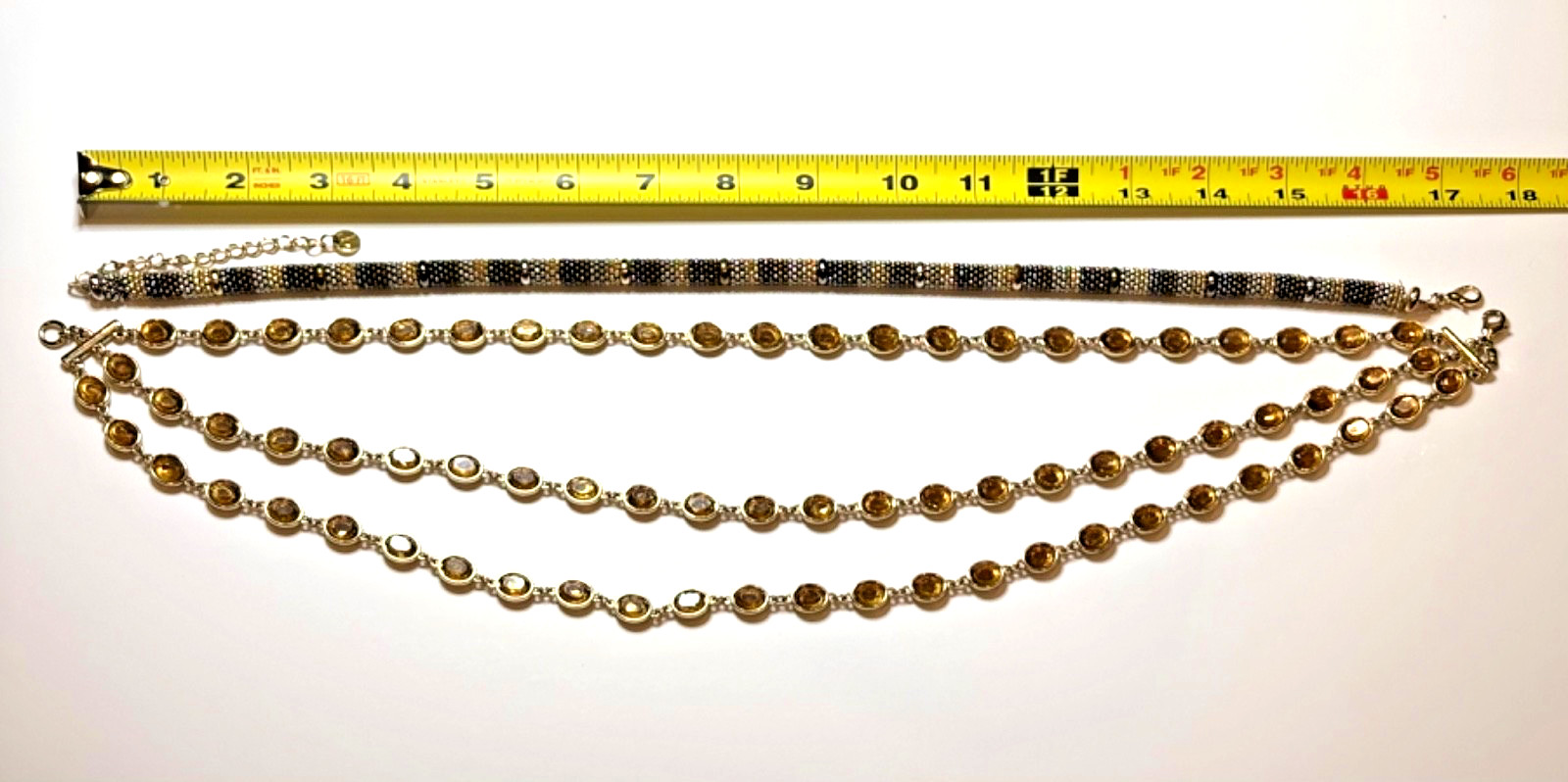 TALBOTS & BANANA REPUBLIC Two Necklaces, VGC Upscale Fashion 17”-20”