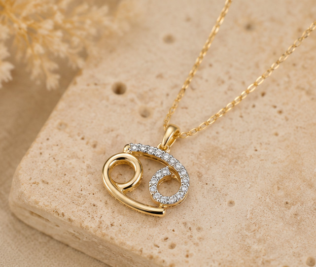 2ct Simulated Diamond Engagement Women Infinity Pendant 14k Yellow Gold Plated