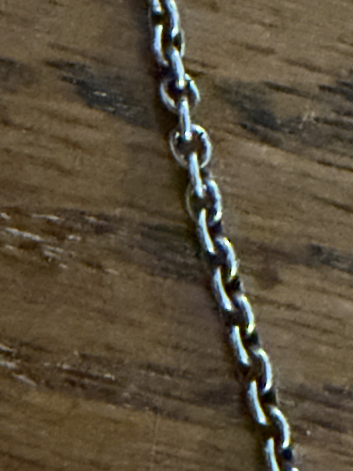 Lois Hill Signed Silver Toggle Cable Chain Necklace Square Filigree Charm 925
