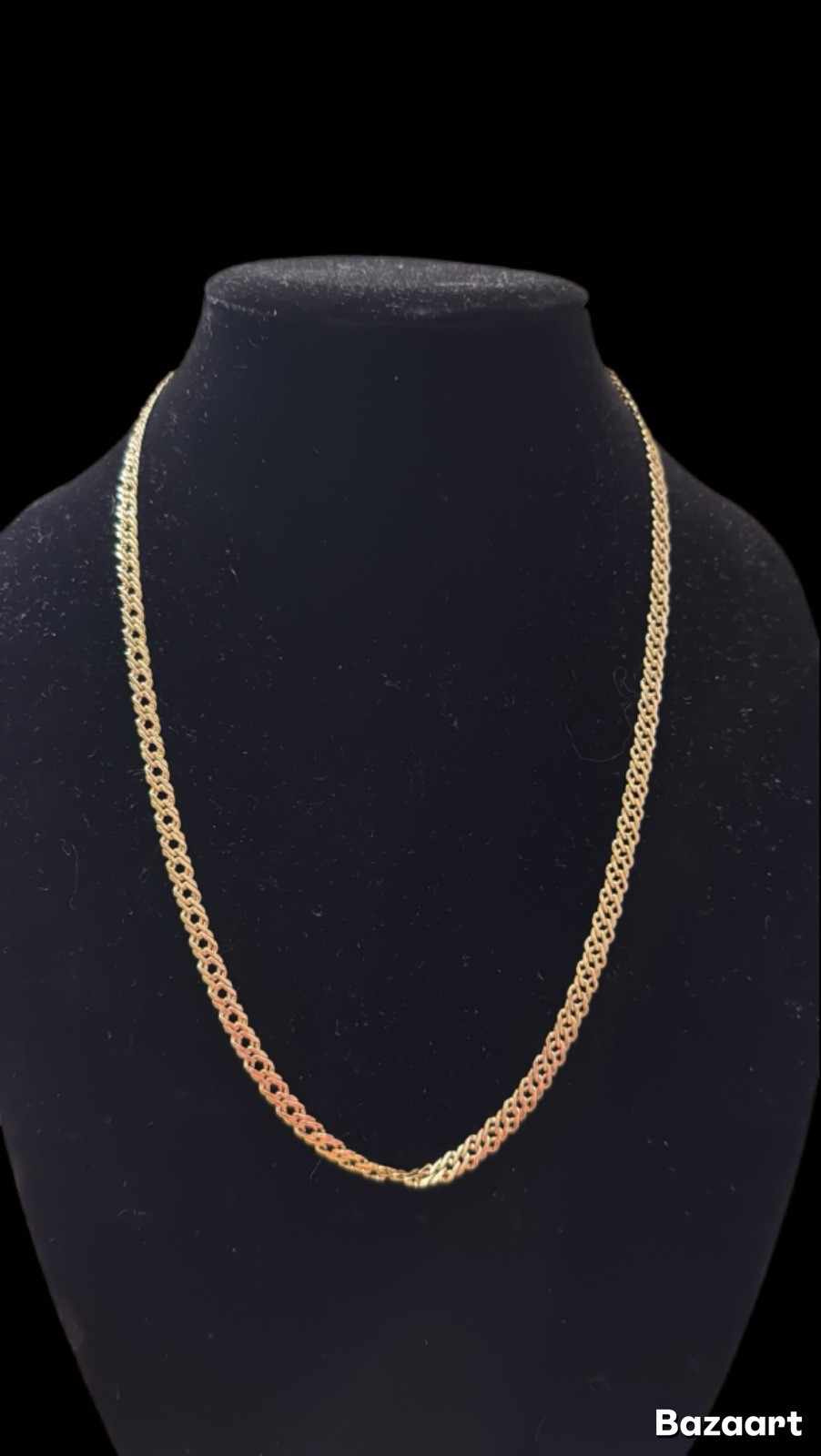 Gold Tone Chain Necklace, No Stone, Undated Era, Chain Style, Fashion Jewelry
