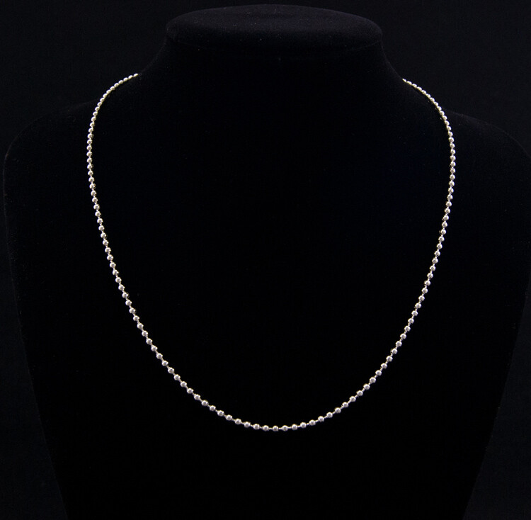 Cool Boys Mens Stainless Steel Cross Pendant Necklace with 20” Bead Chain New