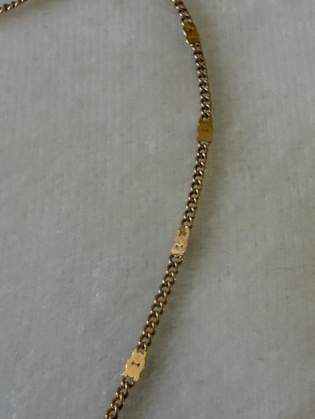 Dainty Gold Tone Butterfly Rhinestone Necklace 15.5–17.5” Adjustable