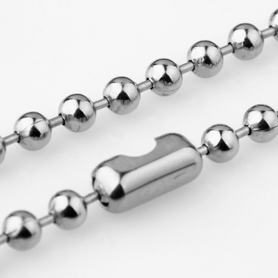 8/10/12mm Punk Cool Stainless Steel Ball Chain Necklace Choker Jewelry for Men