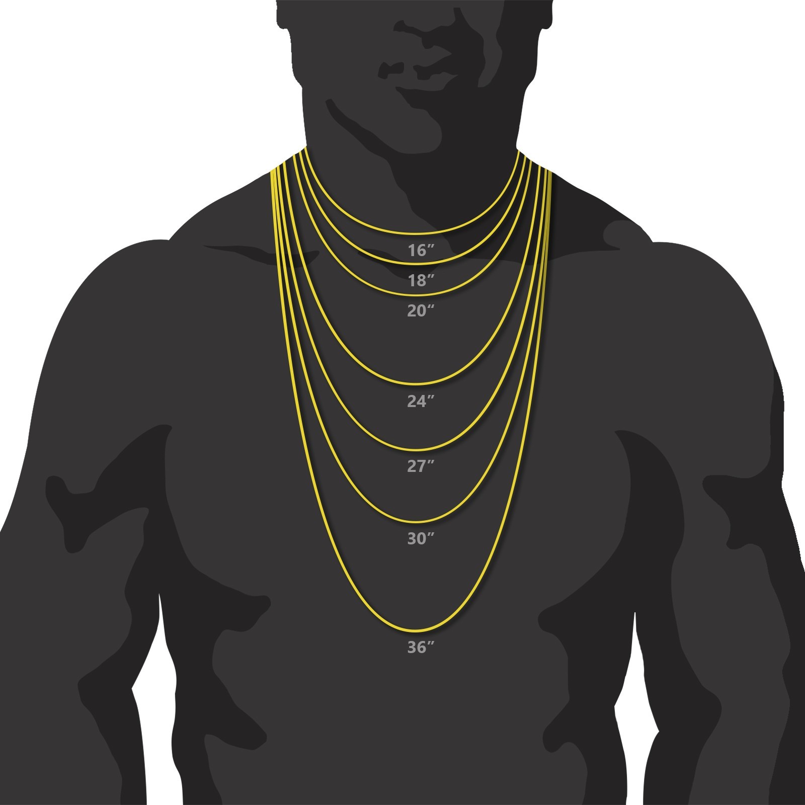 Men’s Heavy 4 5 6 7 8 9 10mm Rope Chain Necklace 14K Gold Plated 20″ 24″ 30″ 36″