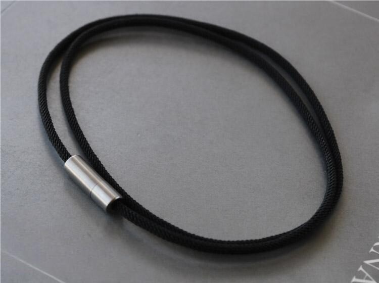 Titanium Paracord Necklace Rope Cord Chain Anti Allergy DIY 23.6 in/60cm Length