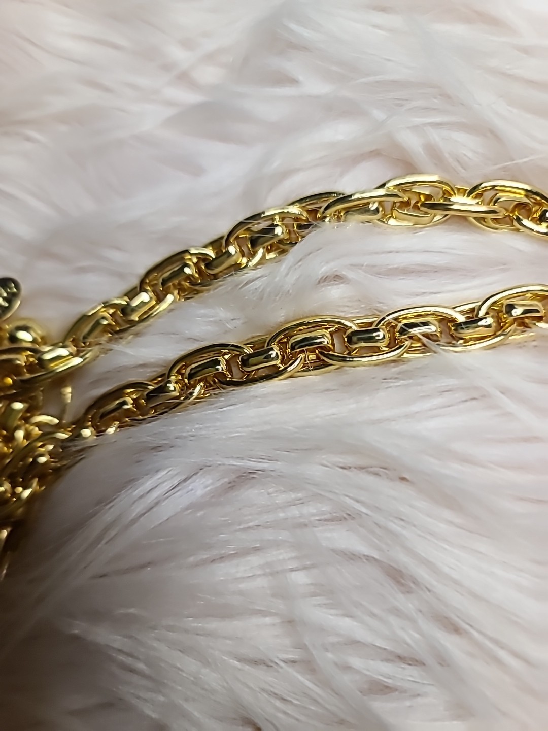 Necklace designer Bar Gold Chain Alexa Rae Fantasy Island Melania Clara 16″ BIG