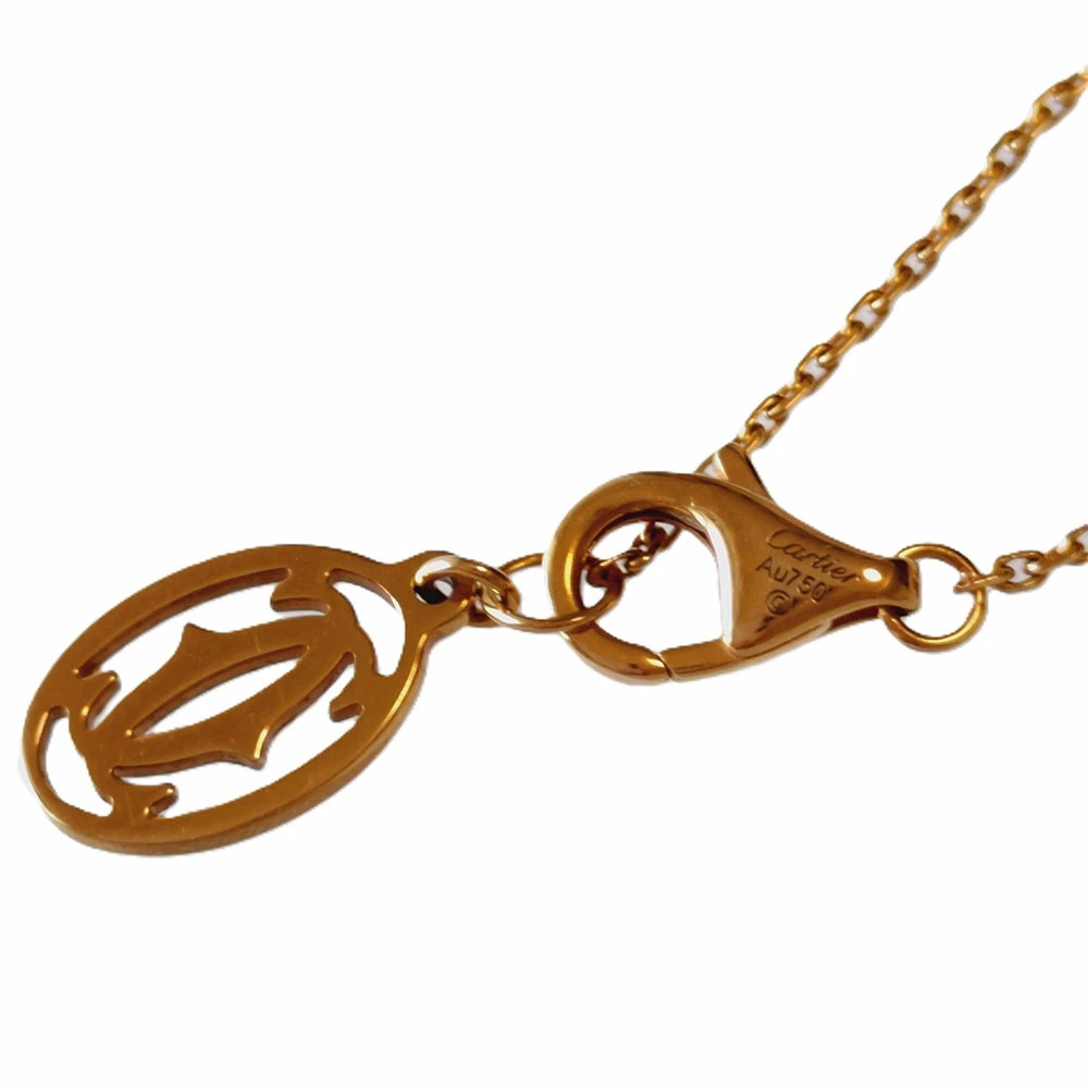 CARTIER Symbol Cross Necklace Women’s K18YG [n: A] Authentic From Japan