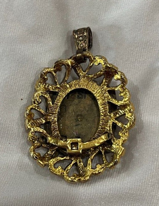 VINTAGE STEAMPUNK PENDANT HAND MADE 2 1/4″ FREE SHIPPING IN USA
