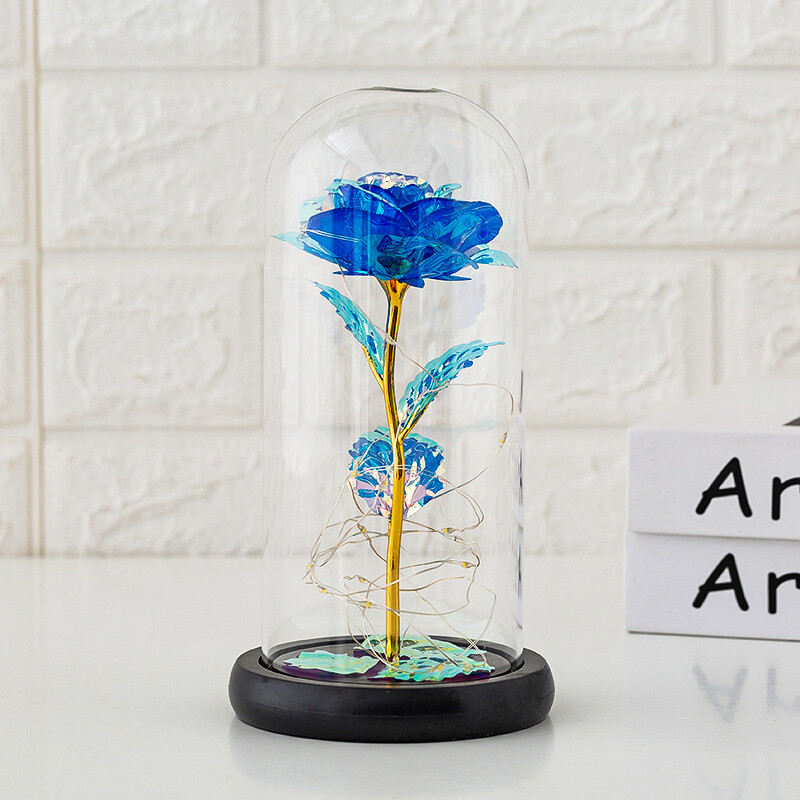 Valentine’s Day Eternal Rose Flower LED Enchanted Galaxy Rose Girlfriend Gifts