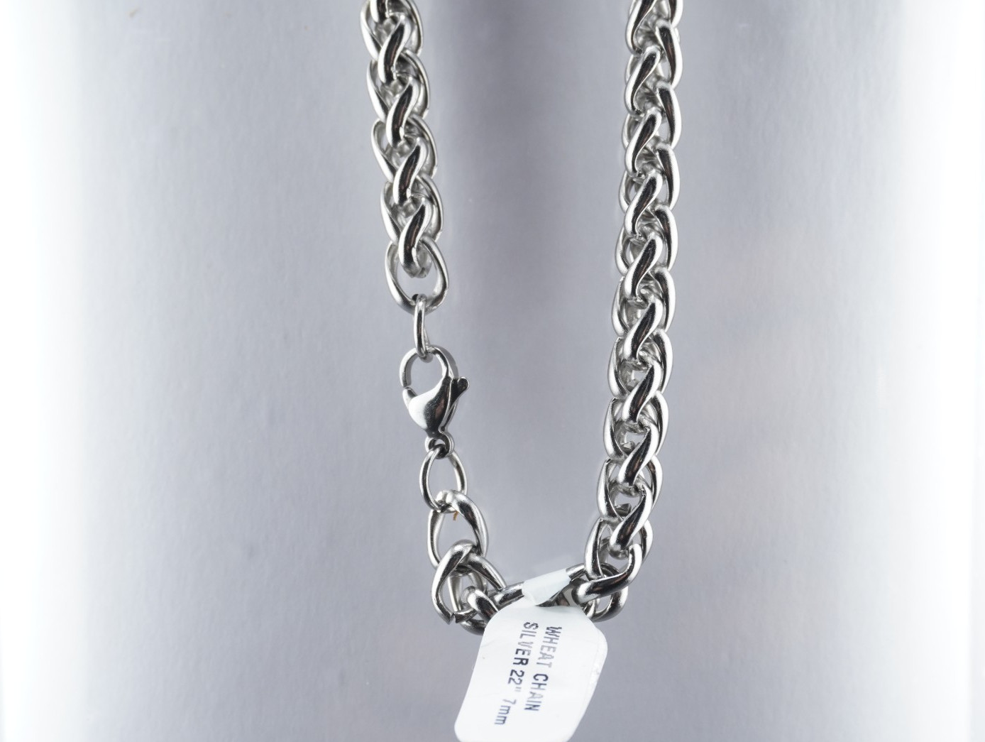 Neckless – Twisted Rope Stainless Steel 22″ Neckless (NEW) 6.5mm