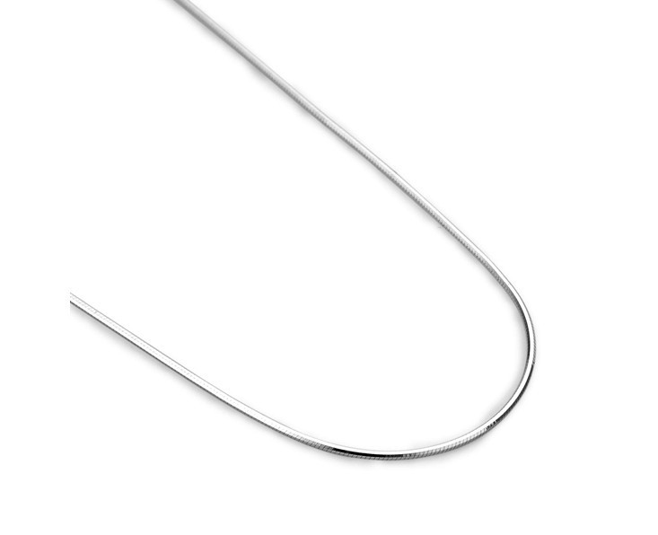 Men & women’s 925 Sterling Silver Shiny 2mm wide Snake Necklace Chain 16-24 inch