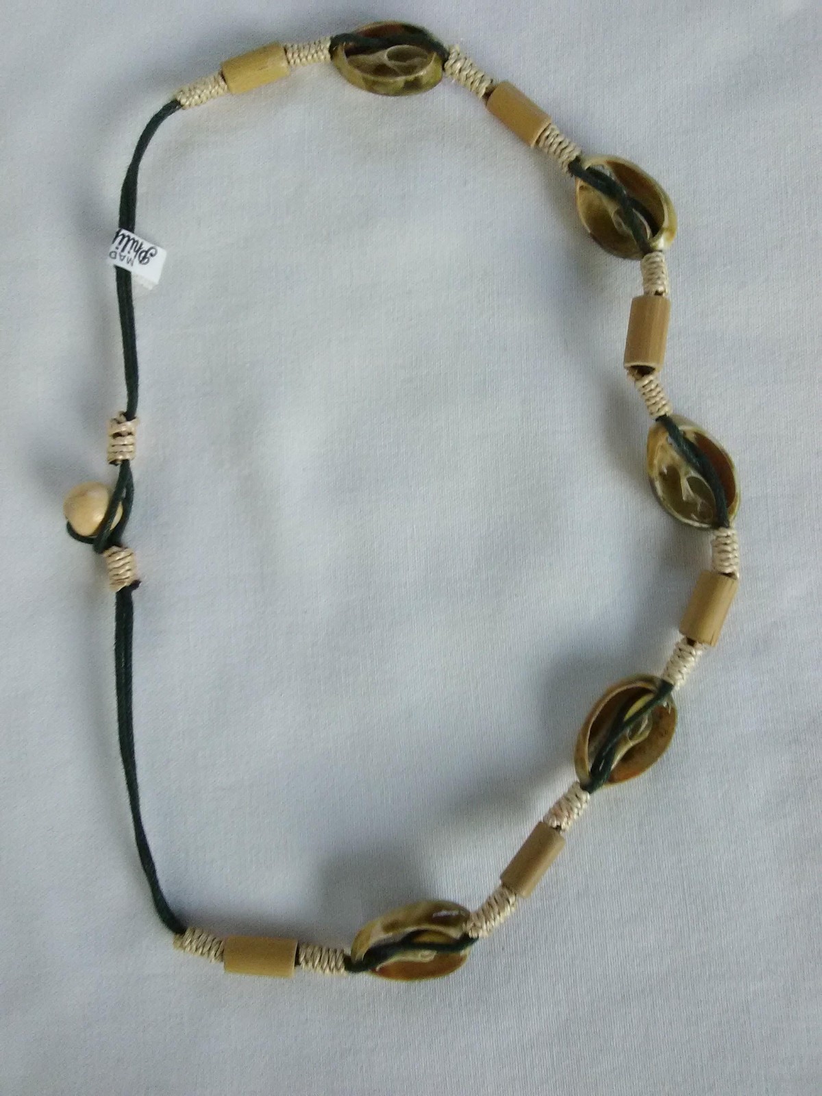 Cowrie Surfer Hippie Shell Ethnic Tribal Unisex Necklace 18″ USA Seller New