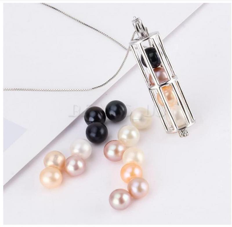 10XNatural Akoya Pearl Oysters Real Pearl Freshwater Pearl Holiday Gift 7-8mm