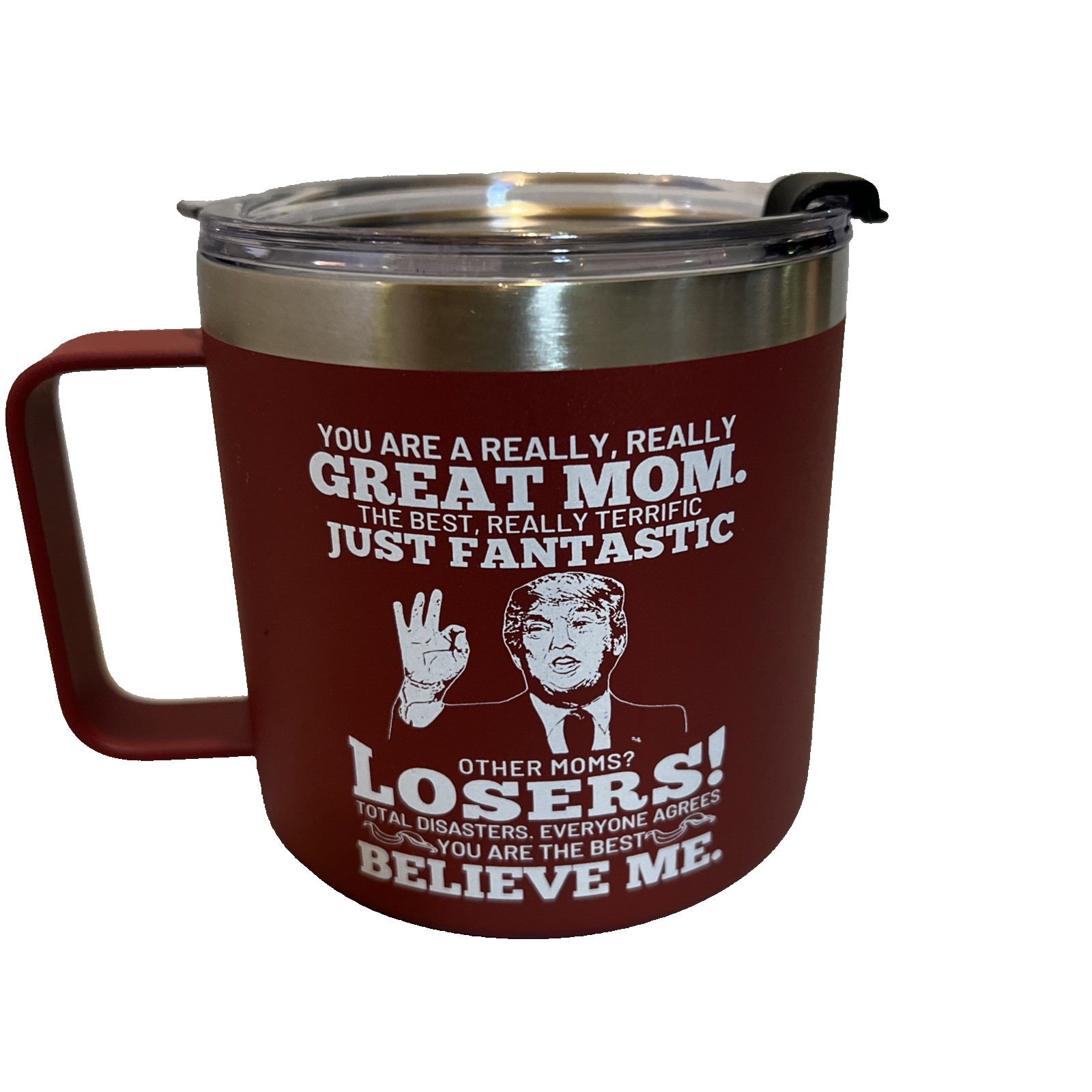 Trump Insulated Cup for Moms Great Gift! New! FREE SHIPPING!!