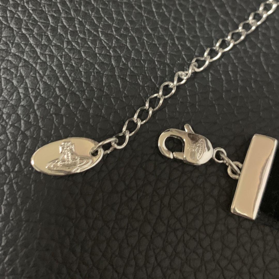 Vivienne Westwood Necklace ALEKSA Orb Logo Pearl Choker IN BOX [EJ366