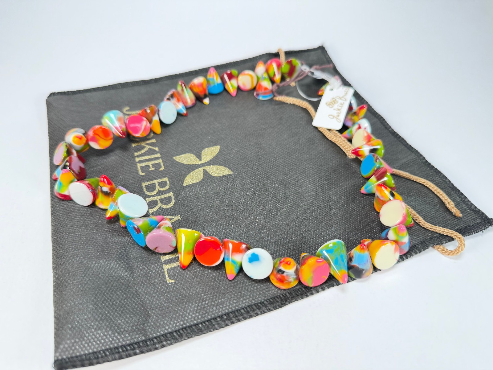 Jackie Brazil “Corina” Small Cones Kandinsky 55cm Necklace ( N0058 )