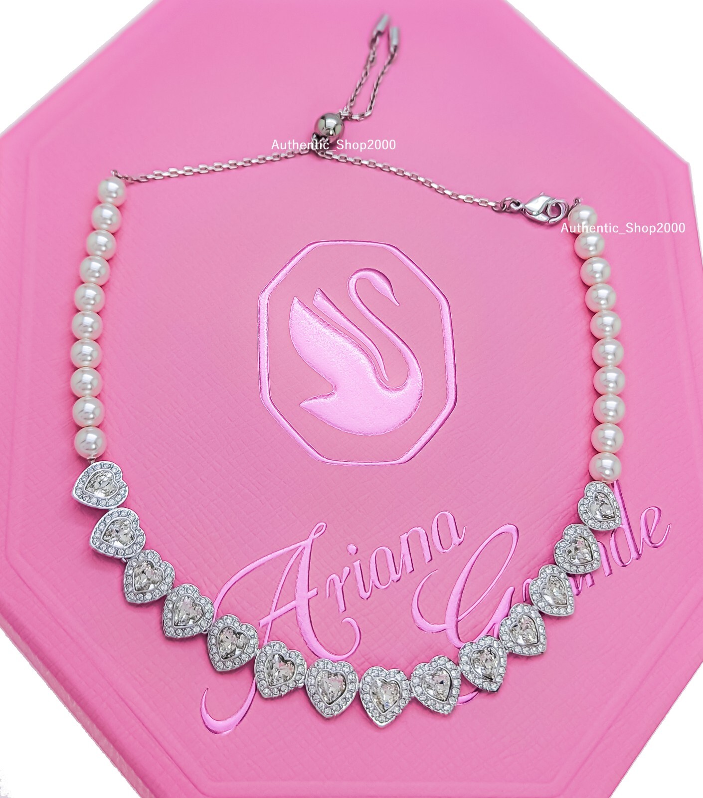 New in Gift Box 100% Authentic Ariana Grande x SWAROVSKI Tennis Choker 5720861