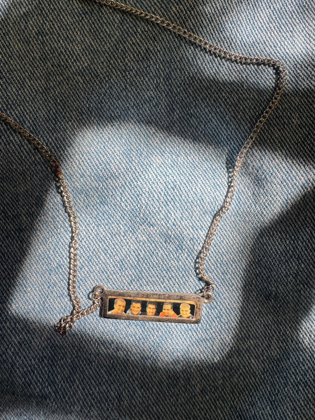 NSYNC Necklace Boy Band Y2K Justin Timberlake Flaws as shown