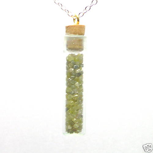 5 Carat Natural Rough Uncut Diamonds Diamond Necklace y