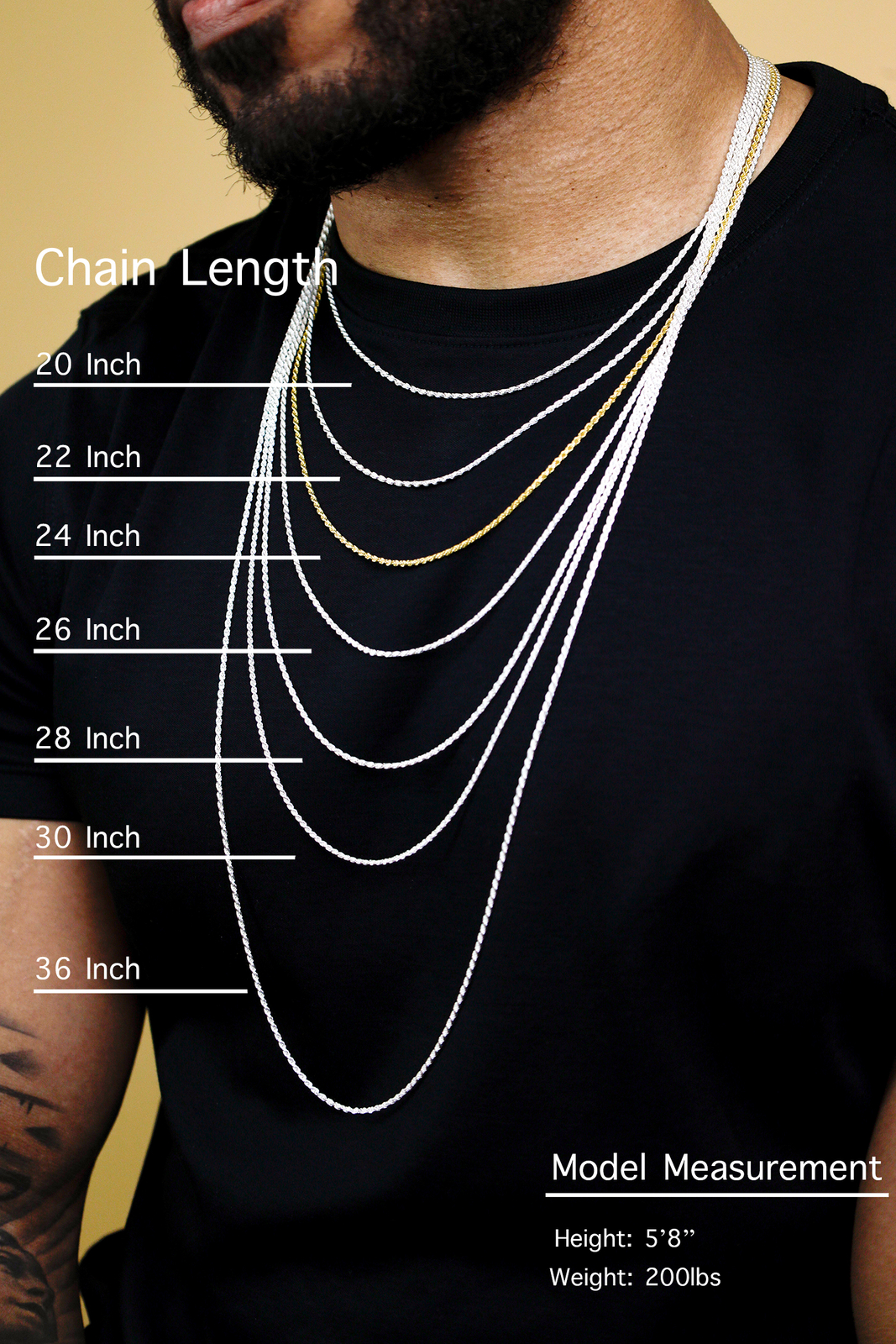 Stainless Steel Figaro Chain 4mm 5mm 5.9mm 6.9mm 9mm New Solid Link Necklace