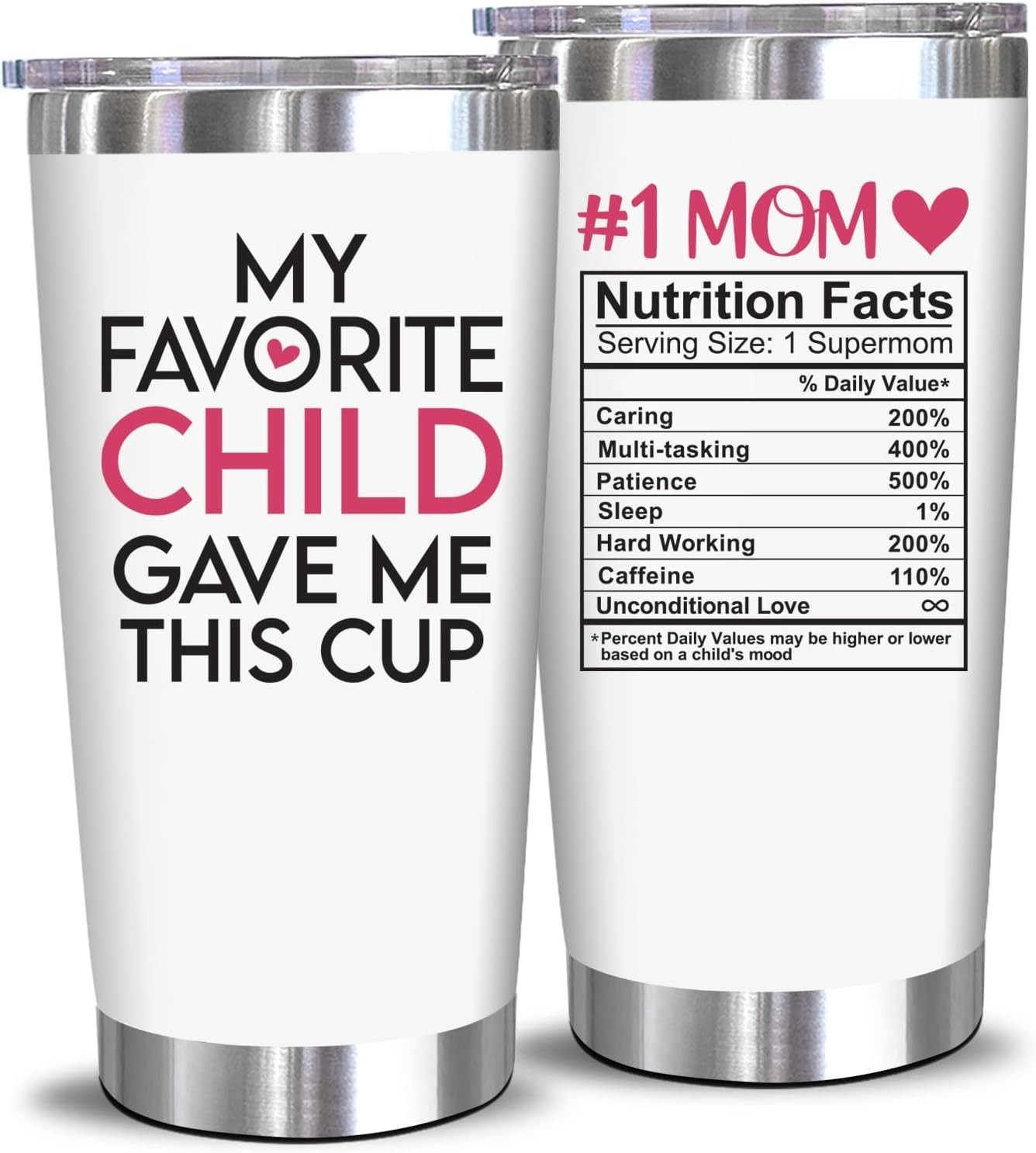 Practical Mom Gift – Stainless Steel Tumbler