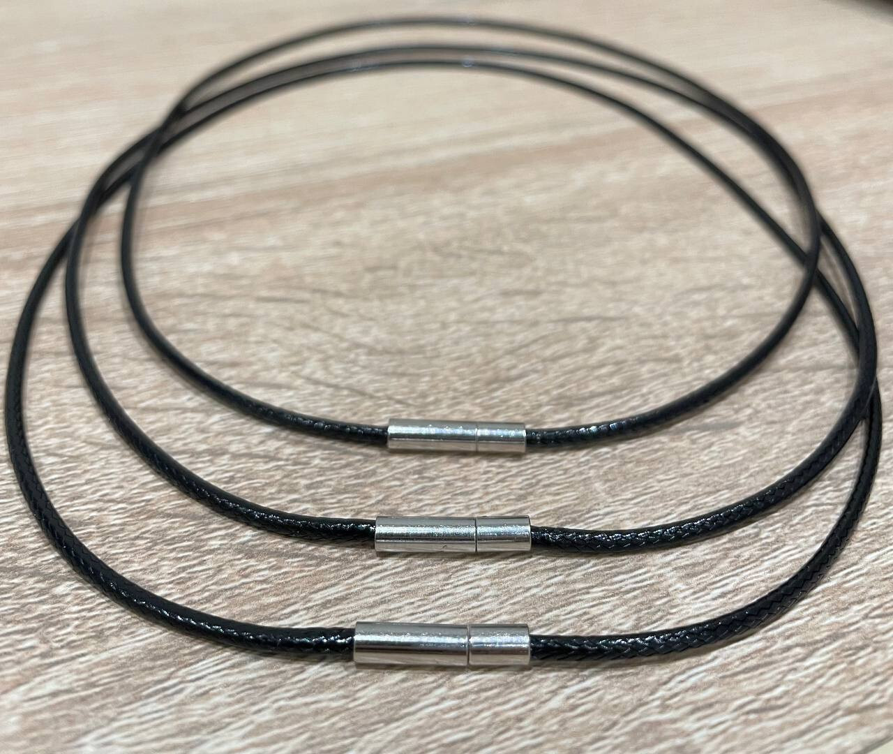 Leather Cord for Necklace, Thin and Strong Leather Necklace String