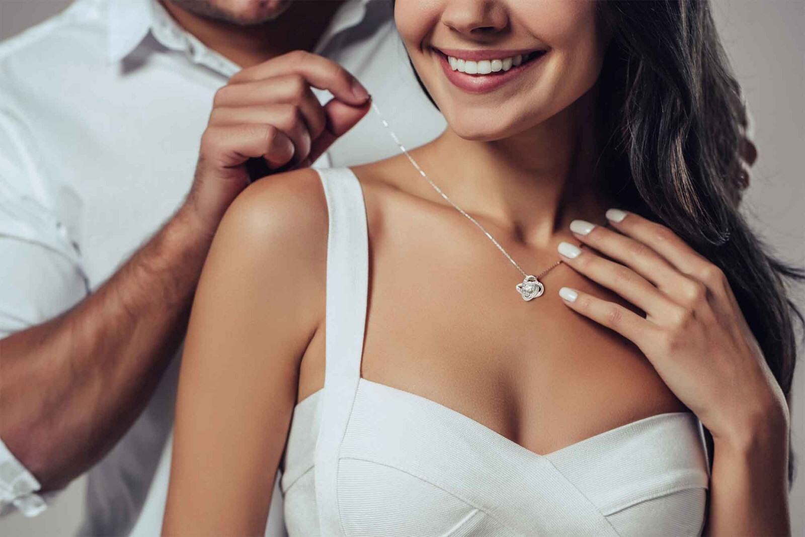 To My Soulmate Necklace For Women, Funny Gifts For Girlfriend Wife from Husband